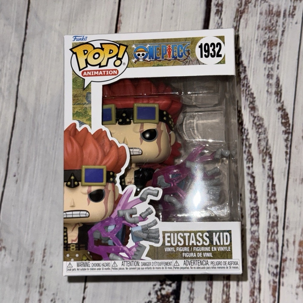 Funko Pop! Vinyl: One Piece - Eustass Kid #1932  with protector case